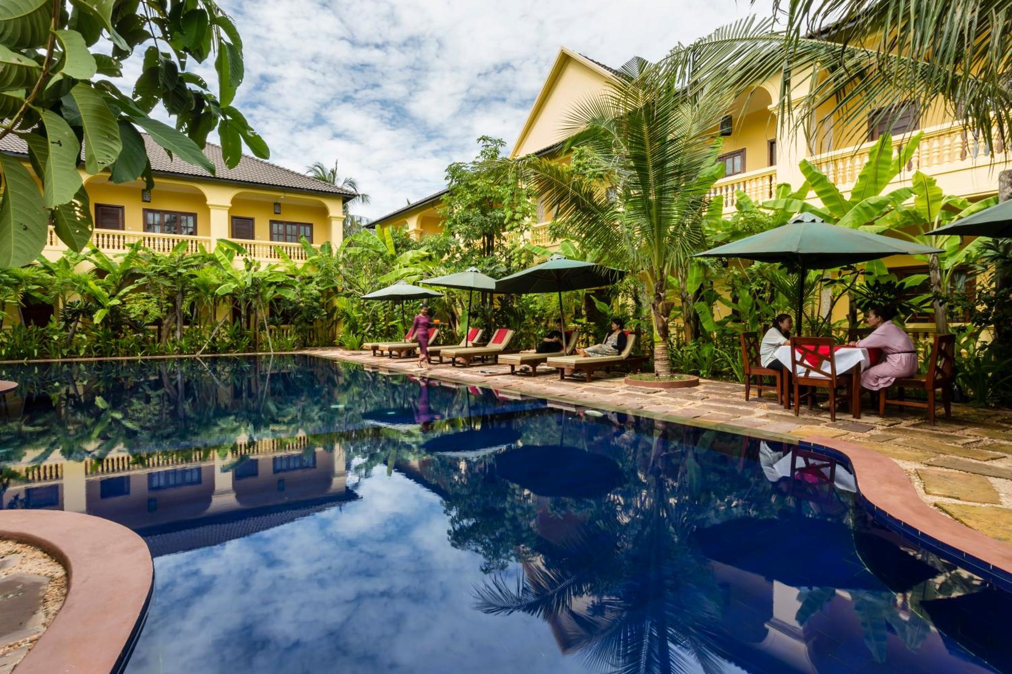 Le Jardin D'Angkor Hotel & Resort Siem Reap Exterior foto