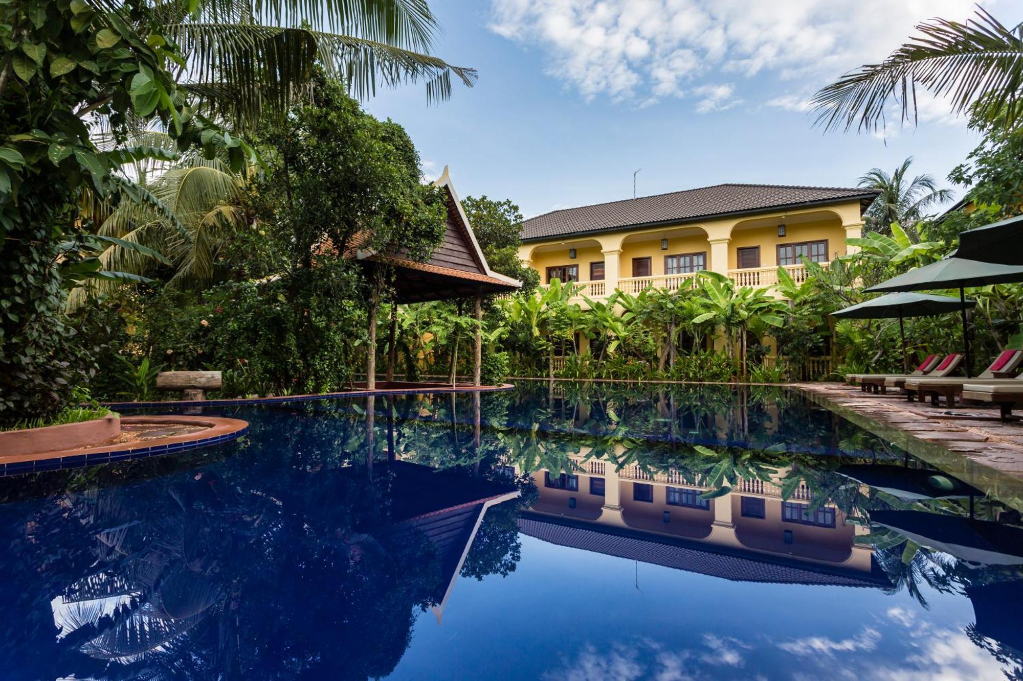 Le Jardin D'Angkor Hotel & Resort Siem Reap Exterior foto