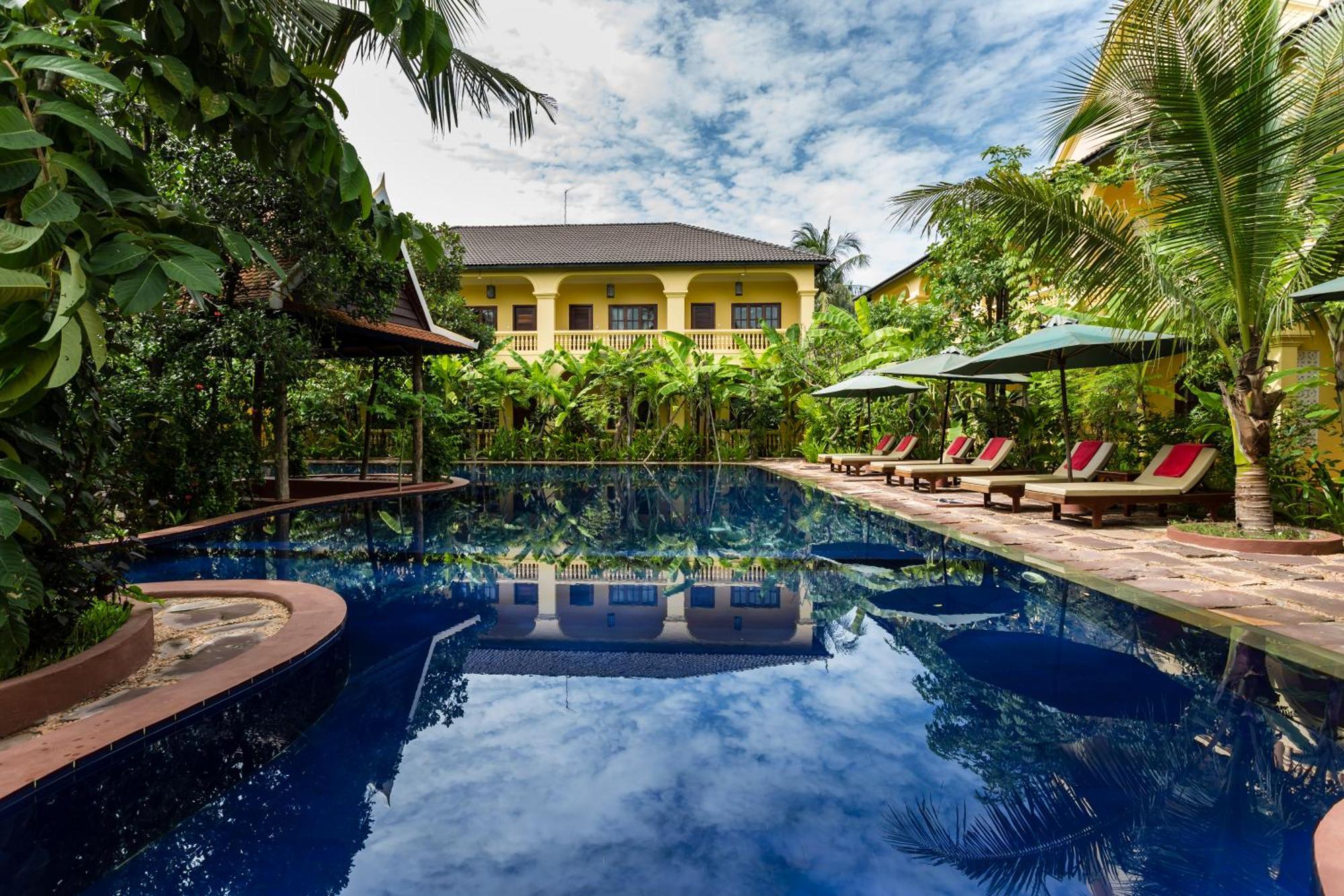 Le Jardin D'Angkor Hotel & Resort Siem Reap Exterior foto